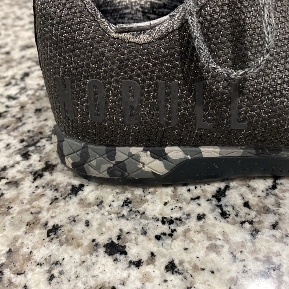 Nobull grey heathered athletic sneaker - Picture 3 of 8
